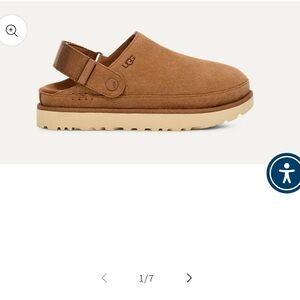 UGG Tan Suede Mules Cozy Clogs